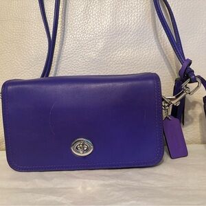 Coach Vibrant Purple Crossbody Bag
